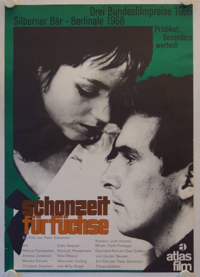 Schonzeit fuer Fuechse original release german movie poster